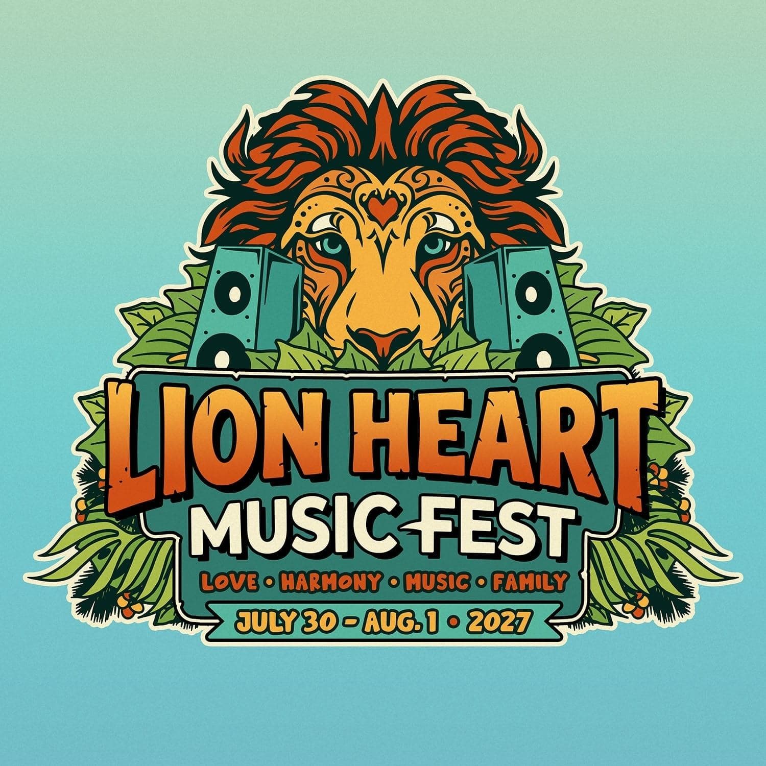 Lion Heart Music Fest — July 30 to August 1, 2027